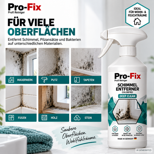 Pro-Fix Chlorfreier Schimmel Entferner Deep Clean